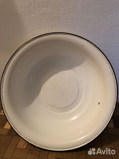 Таз (чаша) большой эмаль