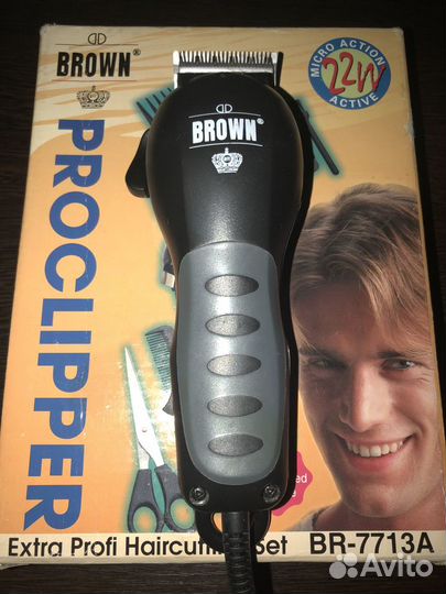 Машинка для стрижки волос Brown и Elco