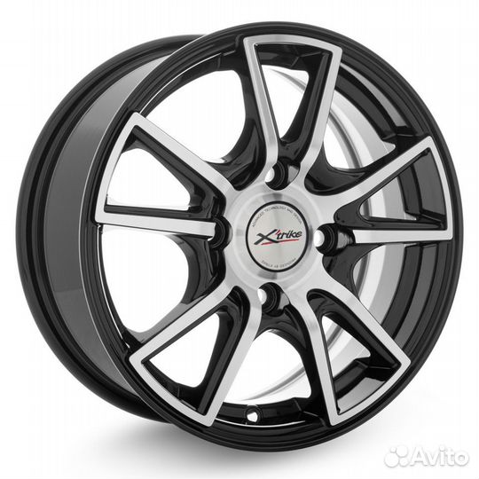 R14 4x114,3 6J ET38 D66,1 X-trike X104 BK FP