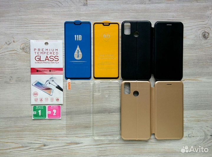 На Honor 9x lite стекло чехол поклейка