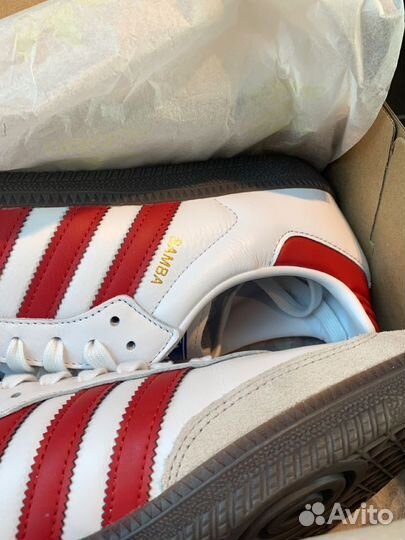 Adidas Originals Samba OG White Better Scarlet