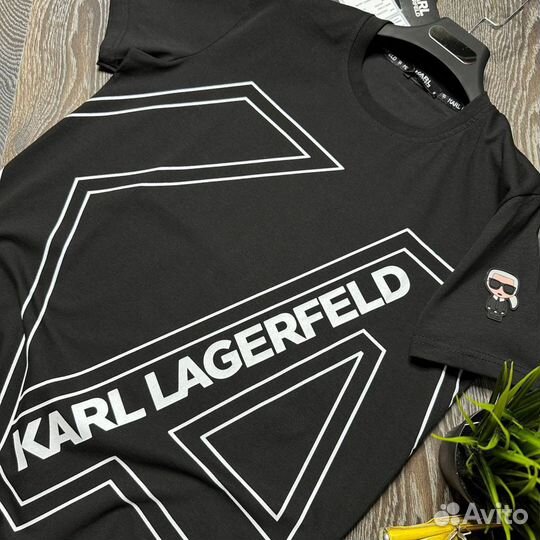 Футболка karl lagerfeld