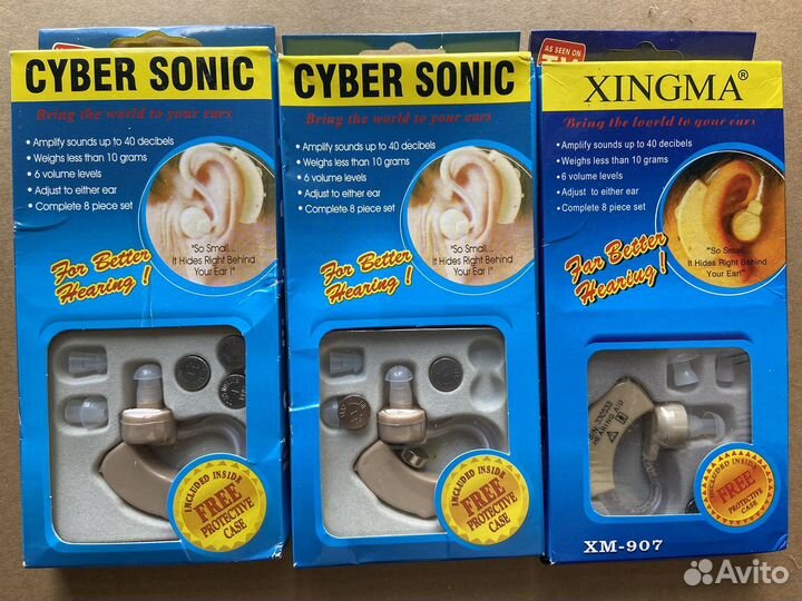 Слуховой аппарат новый