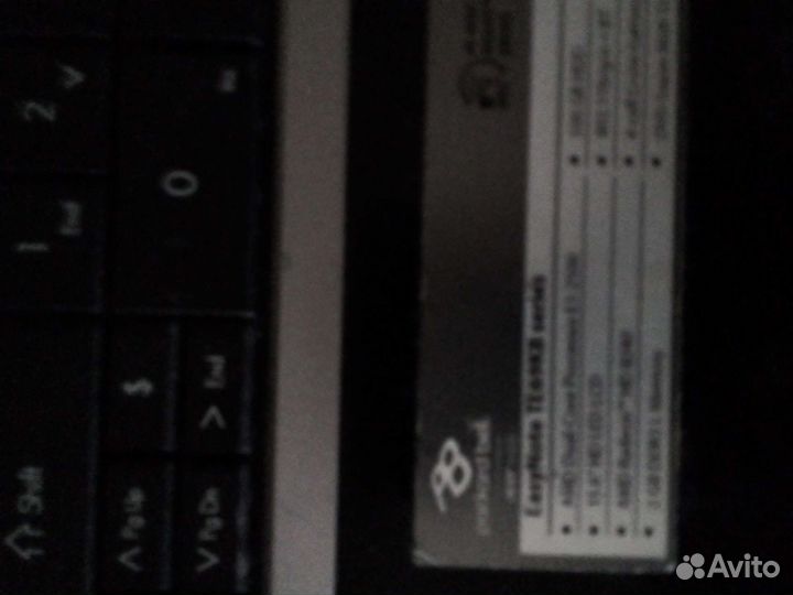 Ноутбук packard Bell