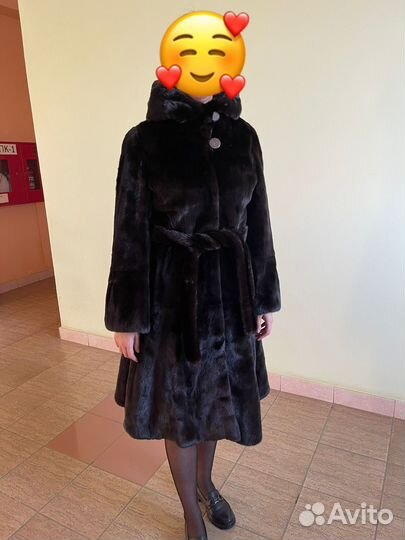 Шуба норковая блэклама blackglama