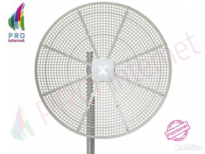 Vika-24F mimo - сетчатая параболическая антенна