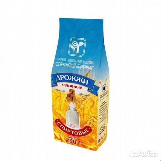 Дрожжи спиртовые сухие Беларусь, 250 гр