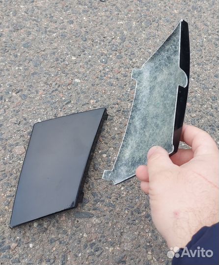 Вставки переднего бампера RS Skoda Octavia III