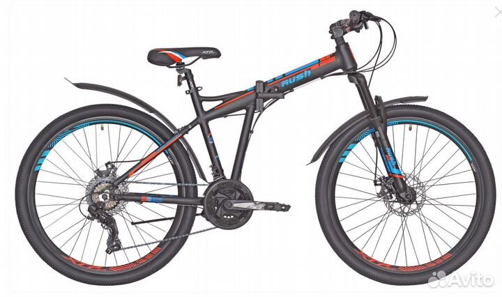 Велосипед горный взрослый складной