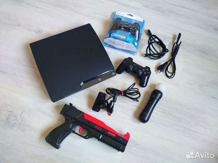 Ps3 аксессуары (Move, пушка, камера)