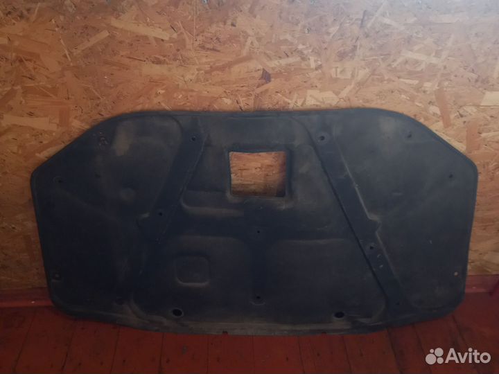 Шумоизоляция,обшивка капота chevrolet lacetti