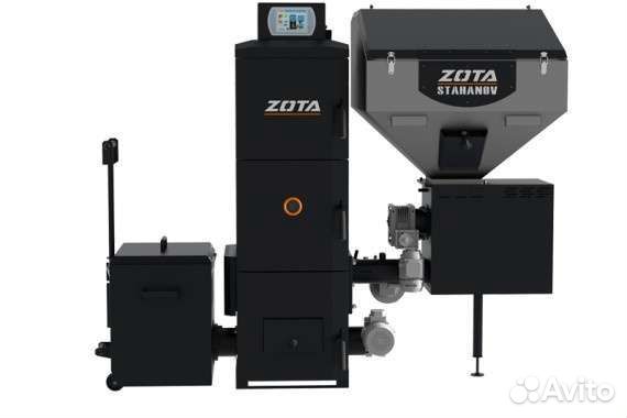 Котел автоматический твердотопливный Stahanov Zota