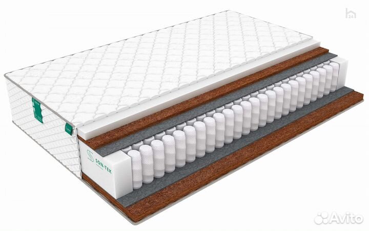 Матрас Sleeptek premierbig FoamStrong Cocos 1400х2000х250