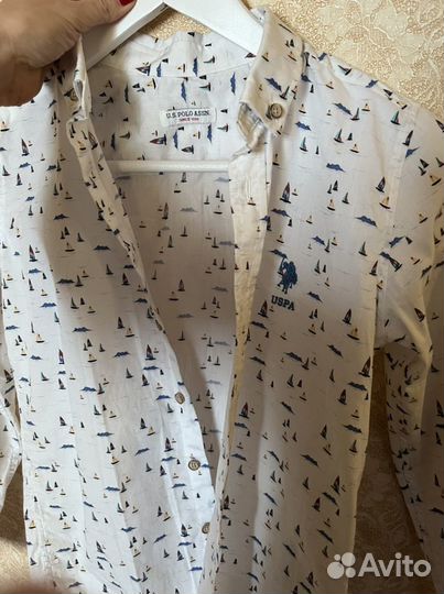 Рубашка оригинал US Polo Assn для мальчика