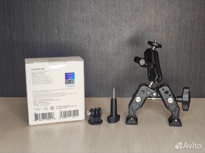 Крепление зажим Telesin для GoPro Hero, Insta360