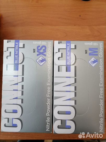 Перчатки нитриловые