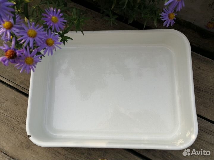 Лотки эмалированные для холодца, заливного, выпечк