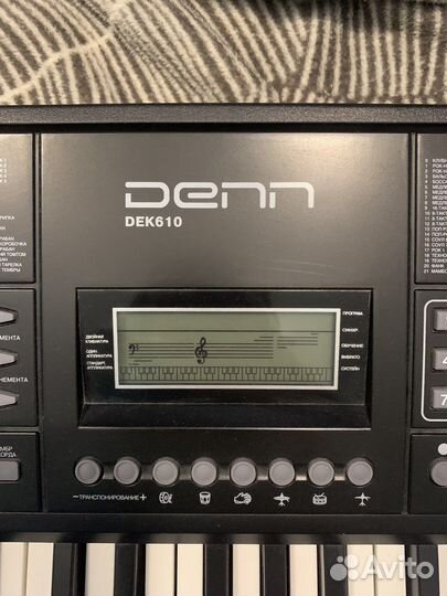 Синтезатор Denn dek610