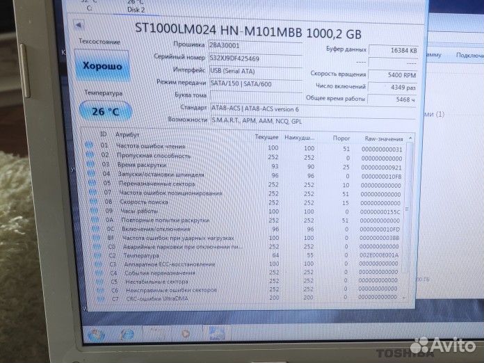 Жесткий диск 1 тб 2.5