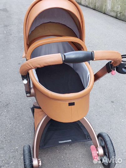 Детские коляски 2 в 1 эко кожа