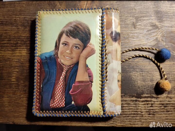 Винтажный блокнот СССР с актрисами кино