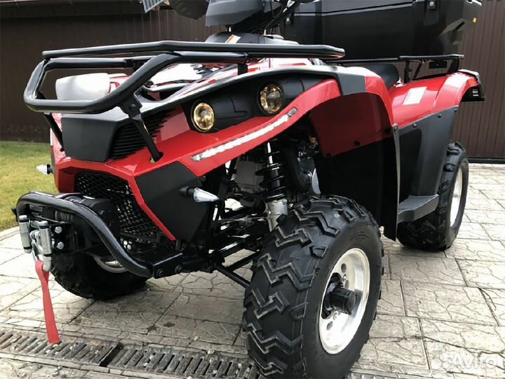 Квадроцикл Linhai Yamaha D200 красный