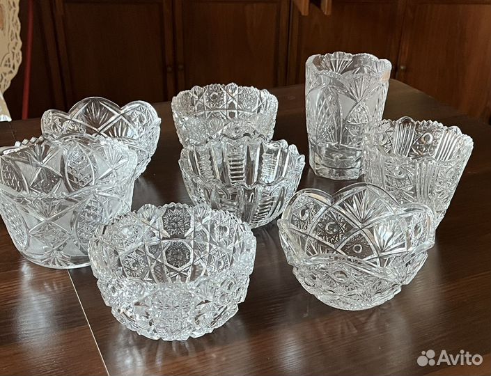 Ваза для фруктов. Bohemia