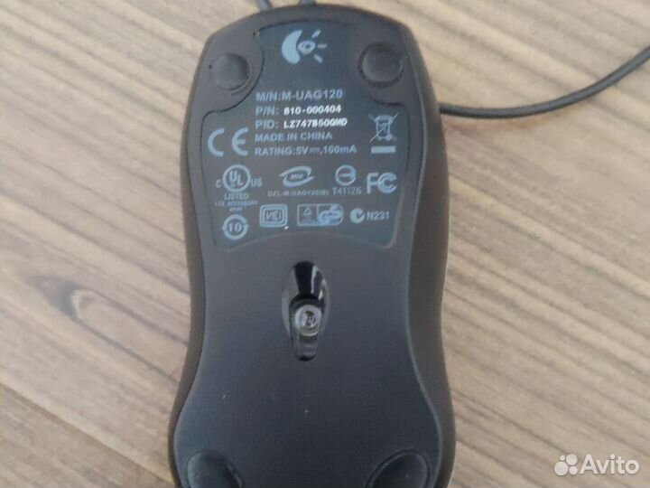 Компьютерная мышь logitech-Asus