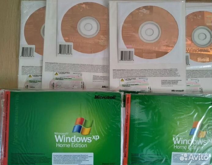 Windows XP Home запечатанные новые SP2 rus