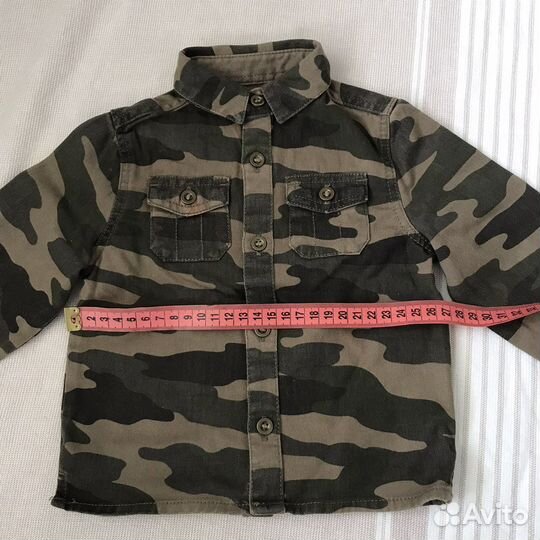 Рубашка для мальчика 74 80