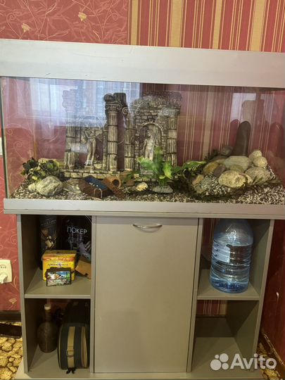 Аквариум с тумбой 200 литров