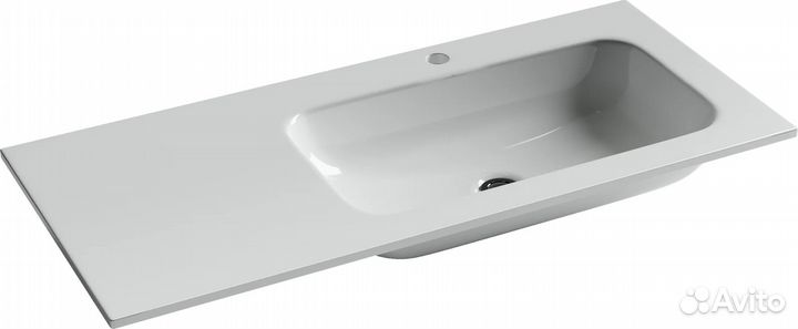 Тумба с раковиной Sancos Folk 100 белый