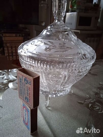 Ваза хрустальная СССР