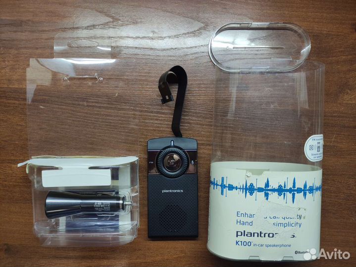 Громкая связь Plantronics K100(с Fm-трансмиттером)