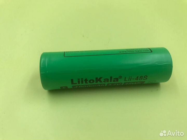 25886 Аккумулятор LiitoKala, 3,7 в, 4800 мА ч