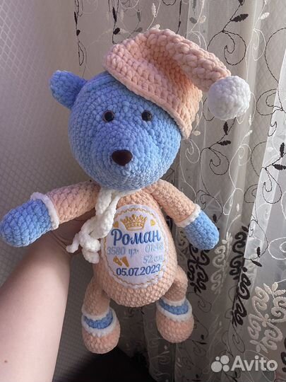 Вязаные игрушки ручной работы