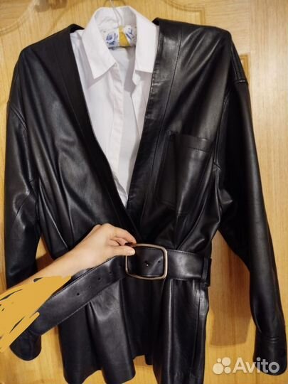 Куртка кожаная женская