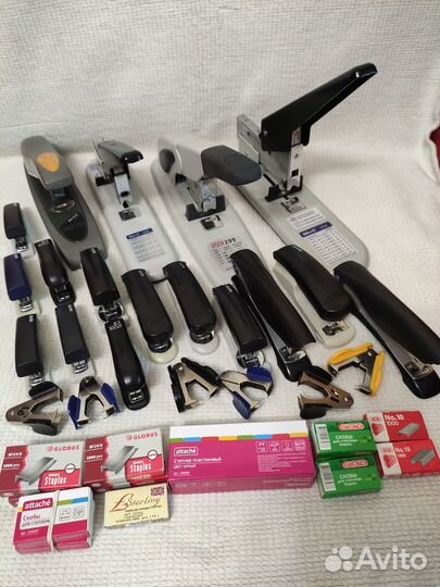Степлеры канцелярские Attache, SAX, KW-trio и др