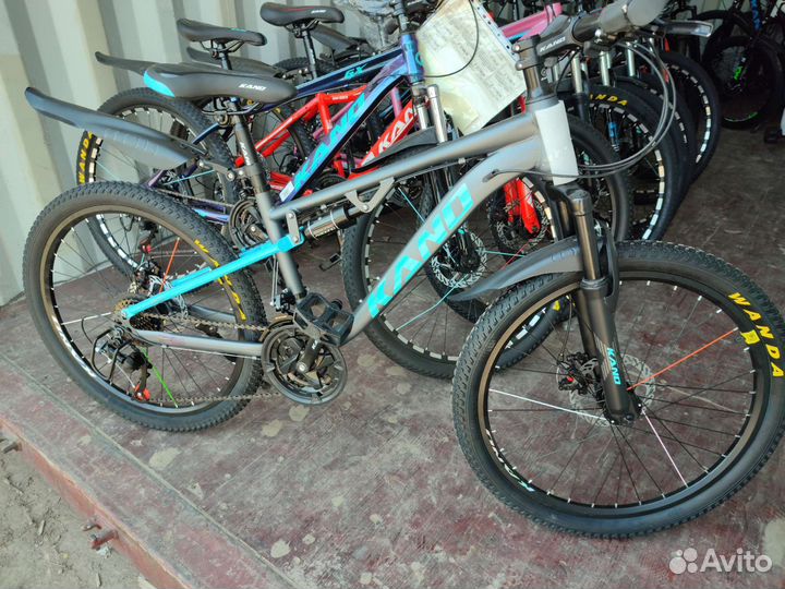 Велосипед двух подвесной