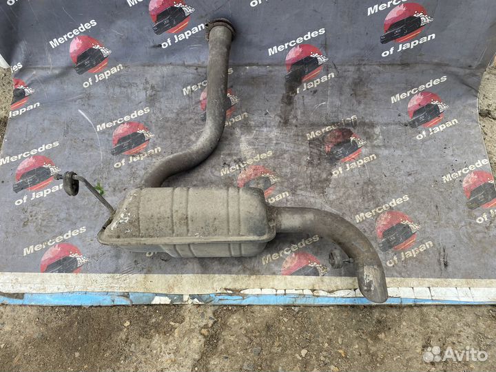 Задняя банка выхлопной системы Mercedes w639