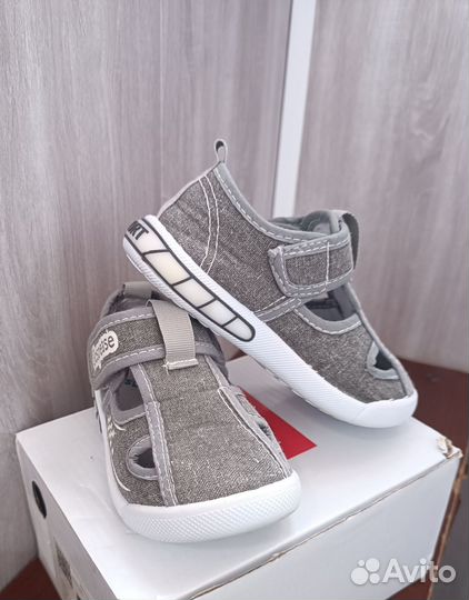 Сандали текстильные 23 р-р