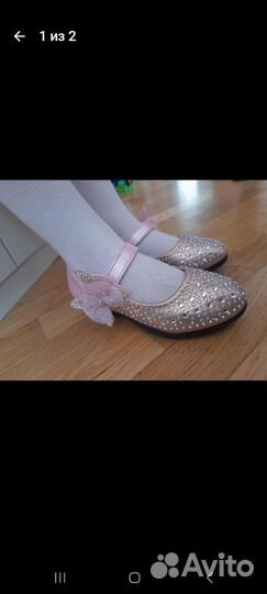 Туфли для девочки 28 размер
