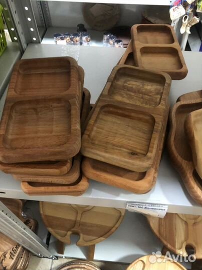 Менажницы из дерева