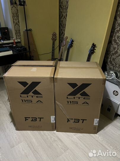 Активные колонки FBT X Lite 115A, новые
