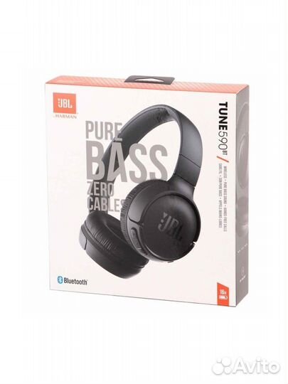 Наушники накладные Bluetooth JBL Tune 590BT Black