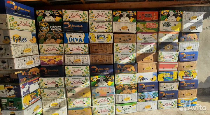 Банановые коробки