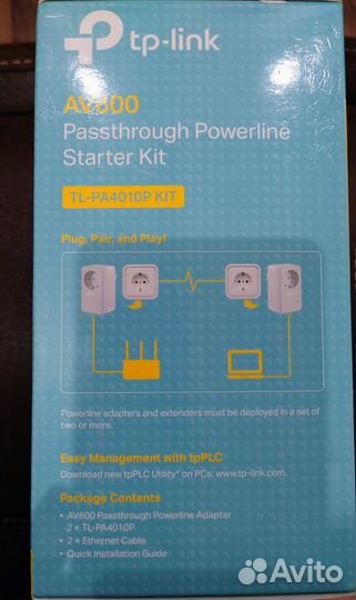 Комплект адаптеров, интернет без проводов tp-link
