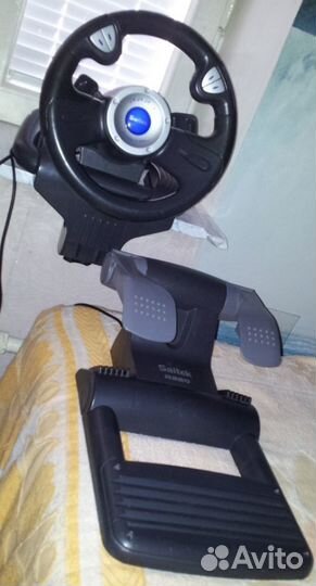 Руль Saitek, Act Labs, геймпад USB Есть