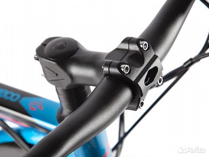 Электровелосипед Eltreco XT 600 D (серо-синий)