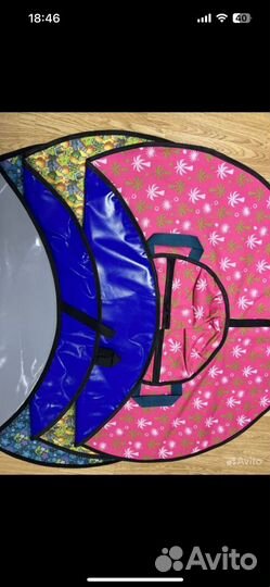 Тюбинги, ватрушка